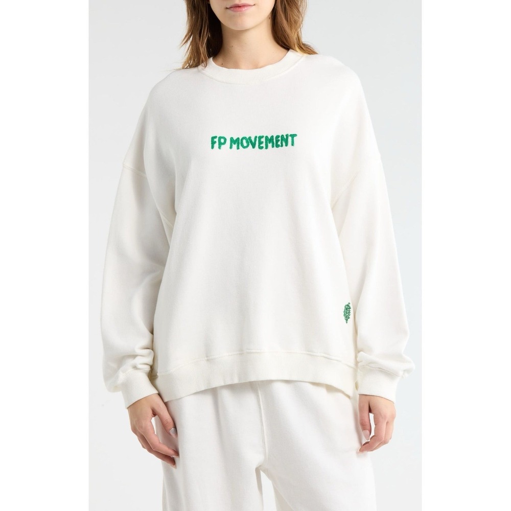 039 - FP Movement All Star Embroidered Pullover CURRENT